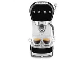 Smeg Espresso rankinis kavos aparatas ECF02BLEU, Juodos spalvos
