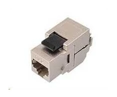 Solarix 10G samořezný Keystone CAT6A STP RJ45 SXKJ-10G-STP-BK-SA