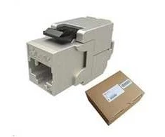Solarix MULTIPACK 24 vnt - Keystone CAT5E STP RJ45 savaime pjaunantis SXKJ-5E-STP-BK-SA