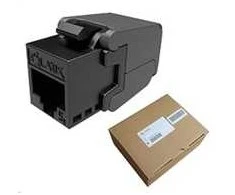 Solarix Keystone CAT5e UTP RJ45 juoda samogwintująca SXKJ-5E-UTP-BK-SA
