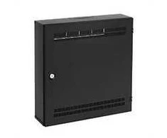 Spinta Solarix rozdzielacz SOHO LC-18 su listwami 2U, 4U a 11U 550x550x150mm juoda RAL9005 LC-18-55-15-B