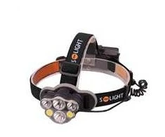 Solight LED įkraunamas galvos žibintuvėlis, 550 lm, ličio jonų, USB