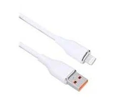 „Solight“ „Lightning“ laidas, USB 2.0 A jungtis - „Lightning“ jungtis, silikoninis, 1 m