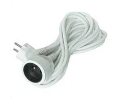 Solight prailginimo laidas - jungtis, 1 lizdas, 10m, 3 x 1mm2, baltas