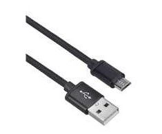Solight USB 2.0 - USB B mikro kabelis 1m