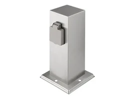 Solight sodo stulpas sidabrinis