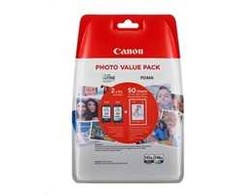 Canon CL-546XL Originalus Žydras, Rausvai raudona, Geltona 1 vnt