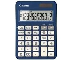 Canon KS-125KB kalkulator Komputer stacionarus Podstawowy kalkulator Mėlyna