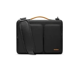tomtoc Messenger – 16" MacBook Pro 2019/ 15,3" MacBook Air, juoda