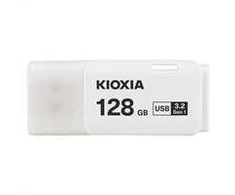 USB Atmintinė - Kioxia TransMemory U301, 128 GB, Balta