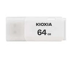 USB Atmintinė - Kioxia TransMemory U202 64GB USB A Tipo 2.0 Balta