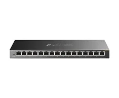 TP-Link Easy Smart komutatorius TL-SG116E (16xGbE, be ventiliatoriaus)