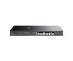TP-Link Omada ES220GMP tinklo komutatorius, valdomas L2 gigabito Ethernet (10/100/1000), maitinimas per Ethernet (PoE), Juodas