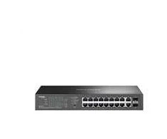 Šakotuvas TP-Link OMADA ES220GP tinklo komutatorius su valdomu gigabito eternetu (10/100/1000), maitinimu per eternetą (PoE), Juodas