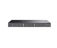 TP-Link OMADA komutatorius SG3452X v1.30 (P/N:1700000197) (48xGbE, 4xSFP+, 2xconsole, be ventiliatoriaus)