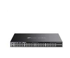 Šakotuvas TP-LINK SG6654XHP Omada 48-Port Gigabit sukraunamas L3 valdomas PoE+ jungiklis su 6 10G lizdais | TP-LINK