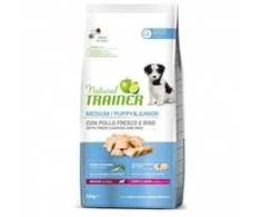 Natural Trainer PUPPY/JUNIOR MEDIUM (Vištiena) 12kg