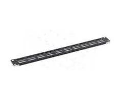 TRITON 19" dengiamoji plokštė 1U perforuota su ovaliu 36 x 6 mm, juoda