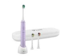 Dantų šepetėlis „TrueLife SonicBrush“ kompaktiškas levandų spalvos šepetėlis