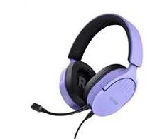 Trust GXT 489P FAYZO Daugiaplatformės žaidimų ausinės (violetinės)