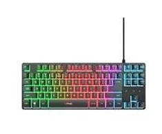 Klaviatūra Trust GXT 833 THADO TKL US juoda