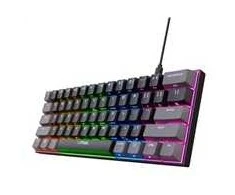 TRUST GXT 867 ACIRA 60% MINI RGB mechaninė klaviatūra