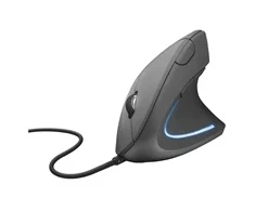 TRUST Myš Verto ergonomic pelė USB, juodas (juoda)