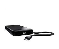 TRUST Fiera išorinė baterija, 20000 mAh, su laidu, 2x USB-C, juoda