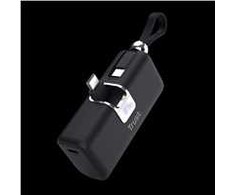 TRUST powerbanka PACTO 5000 PD POCKET, juoda