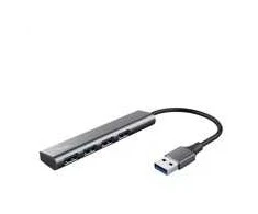 Trust Halyx USB 3.2 Gen 1 (3.1 Gen 1) Type-A 5 Mbit/s Juodas, Pilkas