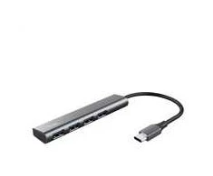 Trust Pasitikėkite Halyx USB 3.2 Gen 1 (3.1 Gen 1) Type-A 5 Mbit/s Pilkas