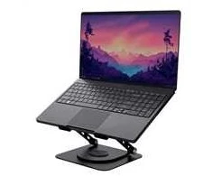Trust Zeff Metal Juodas - notebook stand 40.6 cm (16"), juodas