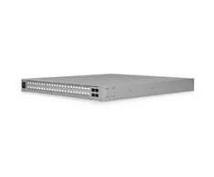 Šakotuvas Ubiquiti komutatorius UniFi 16x2.5G RJ45/32x10G RJ45/4xSFP28 valdomas PoE++ 1080W 19" montuojamas į lentyną, 1,3" jutiklinis ekranas