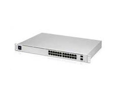 Šakotuvas UBIQUITI USW-Pro-24 valdomas jungiklis 24x 10/100/1000 2x SFP+ 1,3 colio ekranas