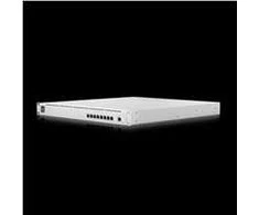 Šakotuvas Ubiquiti USW-Mission-Critical switch with integrated 368Wh Lithium-ion battery, capable of providing uninterruptible power for 8 devices.