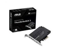 ASUS ThunderboltEX 5 išplėtimo plokštė, PCIe 4.0x4, 2xThunderbolt 5, 3x Mini-DP