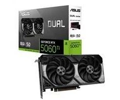 ASUS Dual-RTX5060TI-8G NVIDIA GeForce RTX5060Ti 8GB GDDR7 vaizdo plokštė