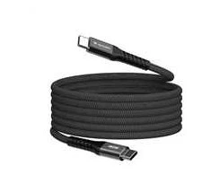 VERBATIM Kabelis USB-C Sync &amp; Charge, 60W, Magnetický, 120cm, juoda