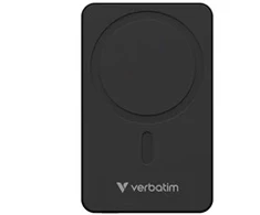 VERBATIM Powerbanka Charge 'n' Go Essentials, Magnetická, 20000 mAh, USB-C, Černá