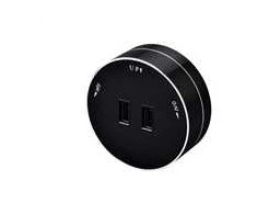 Viking Technology Viking lizdo modulis A50, 2x USB-A, juodas