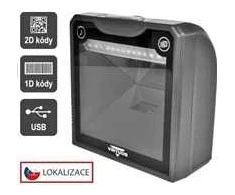 Virtuos 2D skaitytuvas HT-865A, stacionarus, USB, juodas