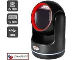 Virtuos CCD 2D czytnik HT-861A stacionarus USB juoda