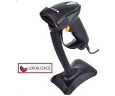 Virtuos Virtuos CCD brūkšninių kodų skaitytuvas HT-310A didelio nuotolio, USB (klaviatūra/RS232), stovas, juodas