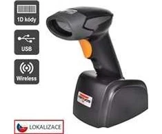 Virtuos CCD skaitytuvas Virtuos HW-311A, bevielis, USB pagrindas, juodas