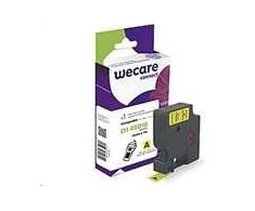 WECARE ARMOR juosta skirta DYMO S0720580, juoda/geltona, 12mm x 7m