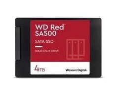 Western Digital Raudona WD ™ SA500 SATA SSD 2,5"/7 mm POWERED BY SANDISK 4 TB