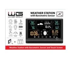 „Winner Group WG“ – meteorologinė stotelė WG3 su lauko jutikliu, juoda