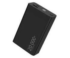 Winner Group WG - Išorinė baterija 20000 mAh, USB-C PD 20W + USB-A QC 22.5W, juoda