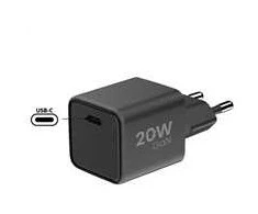 Winner Group WG - Síťová nabíječka GaN 1x USB-C, PD 20W, 5V-9V-12V, juoda