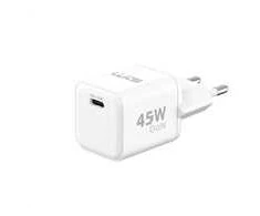 Winner Group WG - GaN tinklo įkroviklis 1x USB-C, PD PPS 45W, baltas